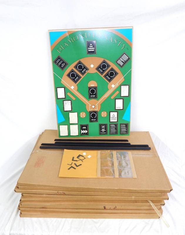 Lot of Diamond Dynasty Baseball Card Display Board Sets