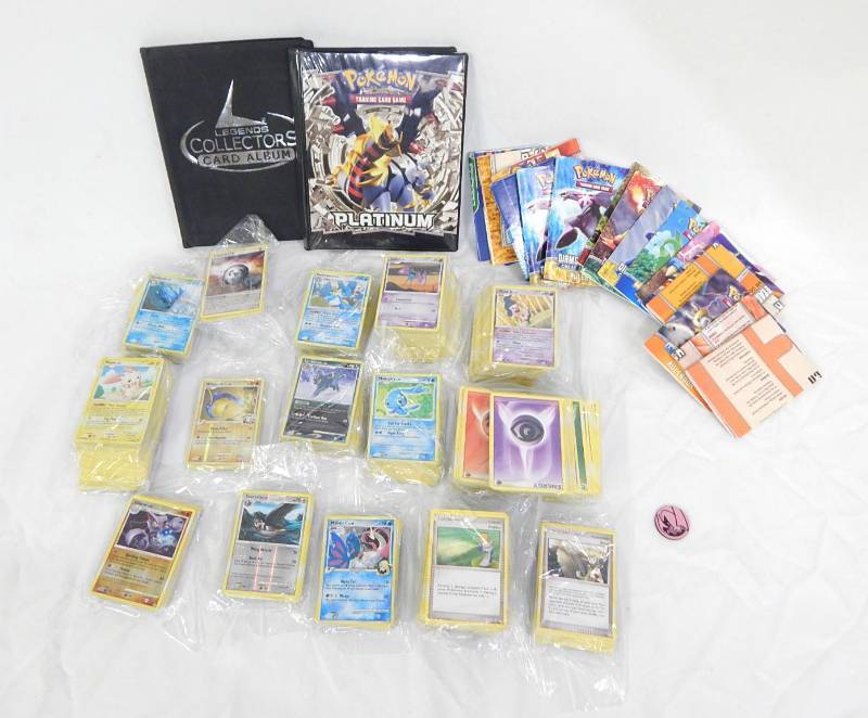 Lot of Pokemon Cards and Collector Albums