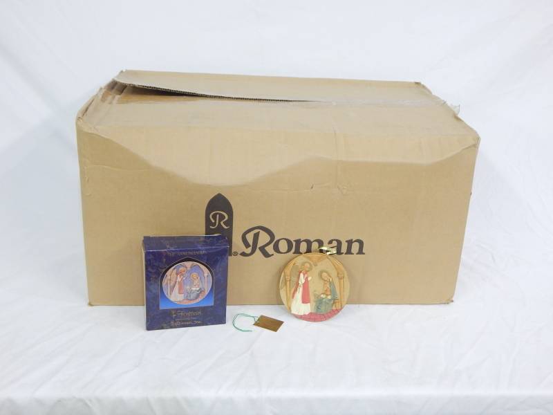 Case of New Vintage Fontanini Italy Annunciation Signed and Numbered Limited Edition Ornaments