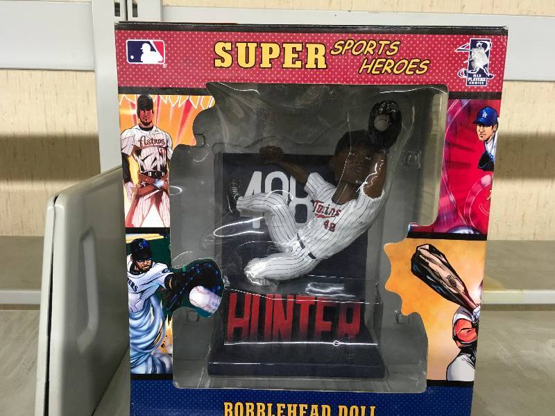 lot 111 image: Torii Hunter Bobble Head Doll