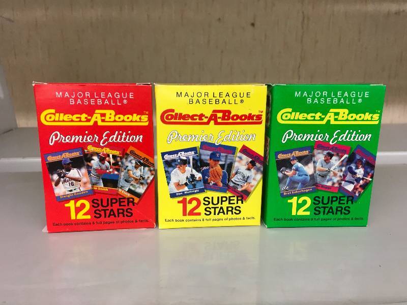 lot 120 image: 1990 MLB Collect-A-Books - Full Set