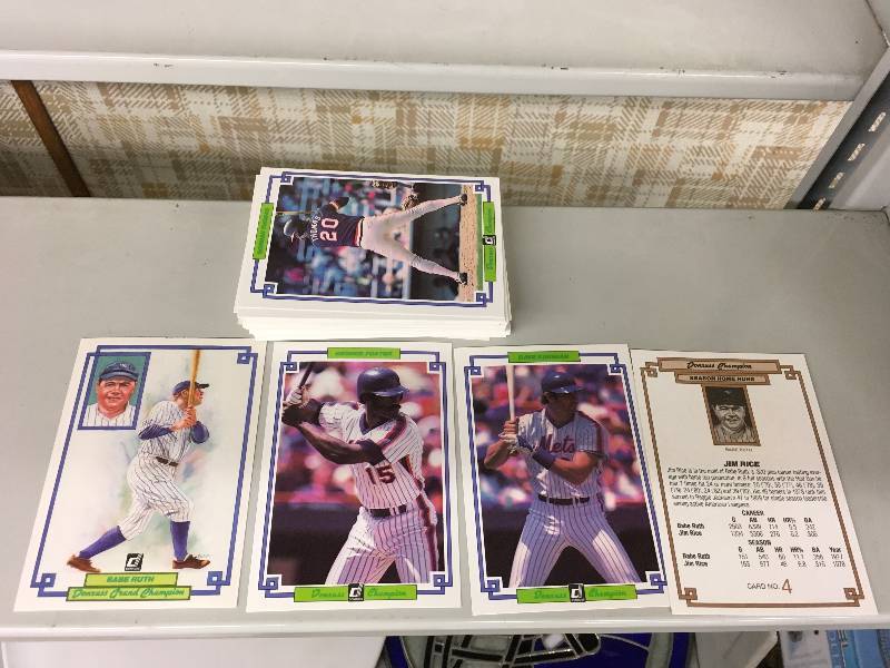 lot 128 image: MLB Grand Champions & Champions Card Set