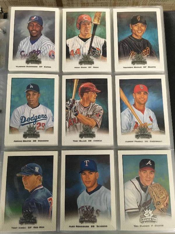 lot 154 image: Diamond Kings MLB Card Album & Limited Edition MLB Card Album