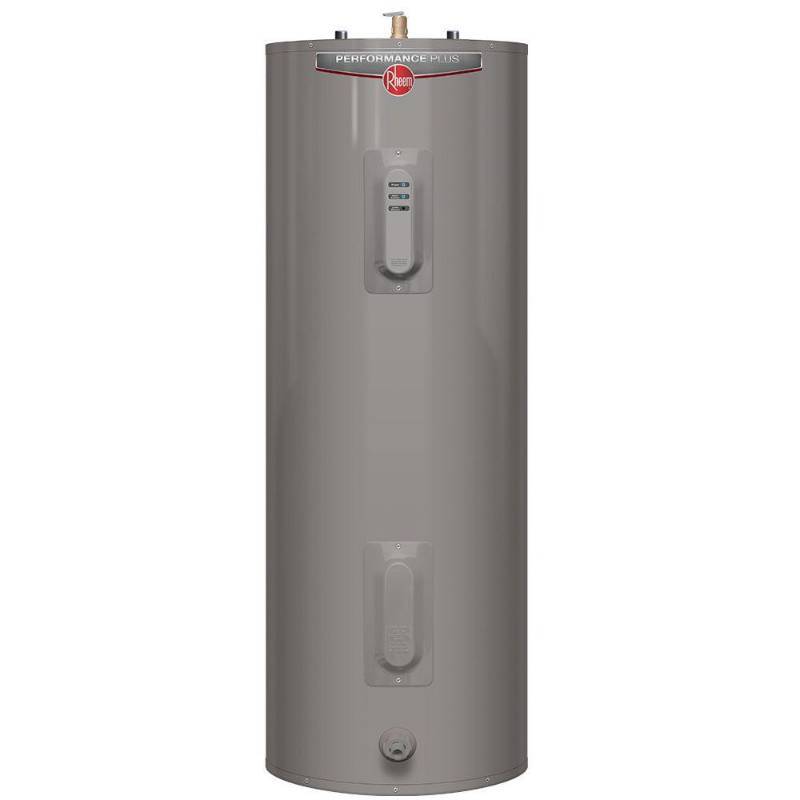 lot 23 image: Rheem Performance Plus 40 Gal. Tall 9 Year 45004500-Watt Elements Electric Tank Water Heater with LED Indicator