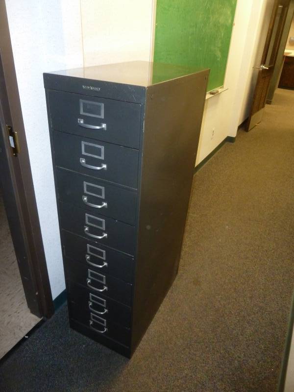 lot 29 image: Steel Letter File Cabinet