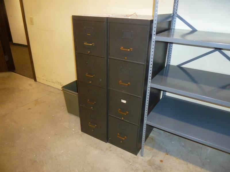 lot 35 image: Steel File Cabinets