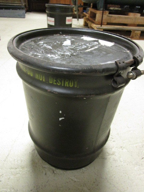 lot 205 image: METAL STORAGE BARRELS