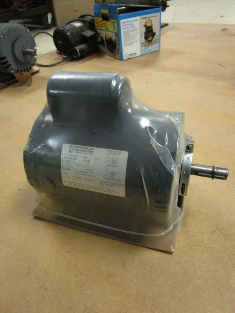 lot 225 image: FRANKLIN ELECTRIC 34 HP ELECTRIC MOTOR