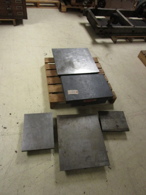 lot 237 image: ASSORTMENT OF METAL INSPECTIONSURFACE PLATES