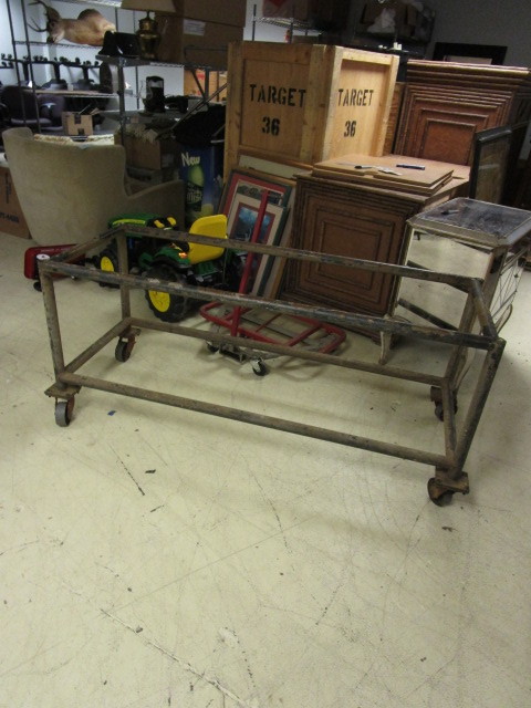 lot 239 image: METAL CART FRAME