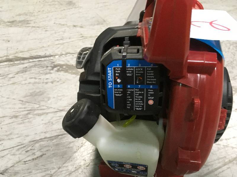 lot 2 image: Toro 150 MPH 460 CFM 25.4cc 2-Cycle Handheld Gas Leaf Blower Vacuum  in good working condition