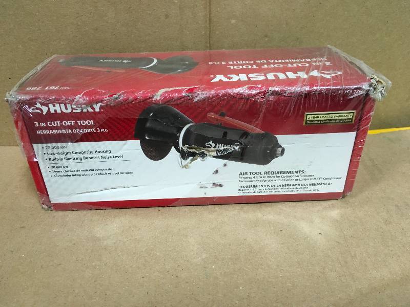 lot 28 image: Husky 3 in. Cut-Off Tool in good condition