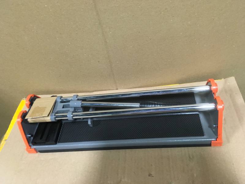 lot 60 image: HDX 14 in. Rip Ceramic Tile Cutter  in good working condition