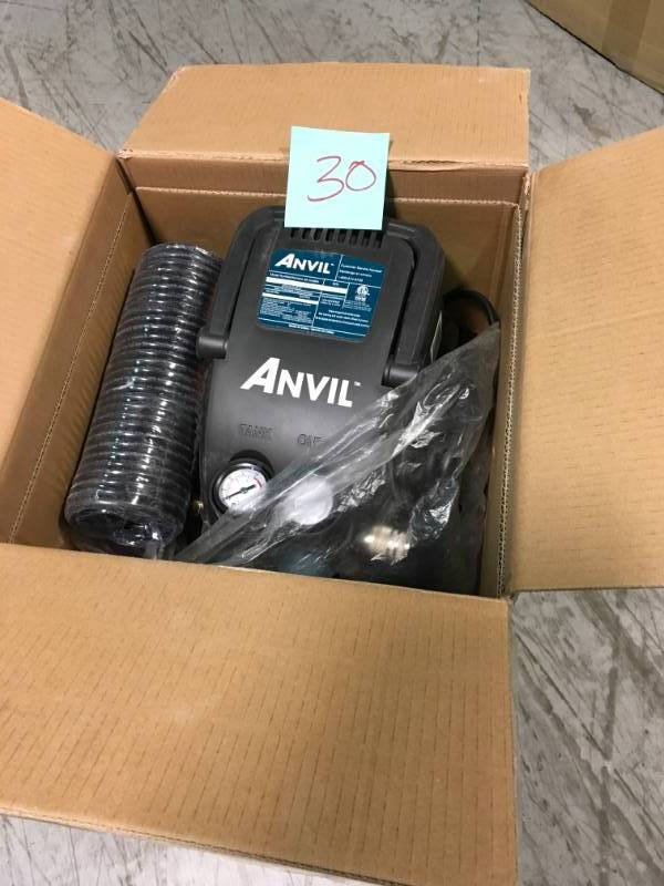 lot 30 image: ANVIL 2G Pancake Air Compressor  in good condition