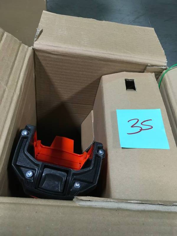 lot 35 image: ECHO 58-Volt Lithium-Ion Brushless Electric Cordless String Trimmer - Battery and Charger Not Included  in good condition