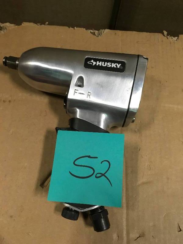 lot 52 image: Husky 12 in. 300 ft. lbs. Impact Wrench  in good condition