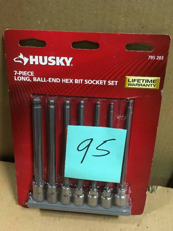 husky hex bit socket set