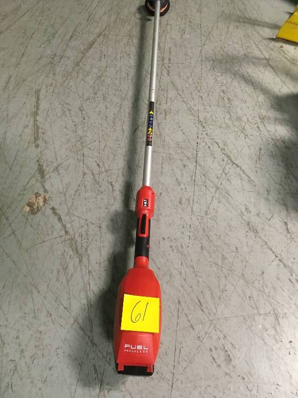 lot 61 image: Milwaukee M18 FUEL 18-Volt Lithium-Ion Brushless Cordless String Trimmer (Tool Only) in good condition