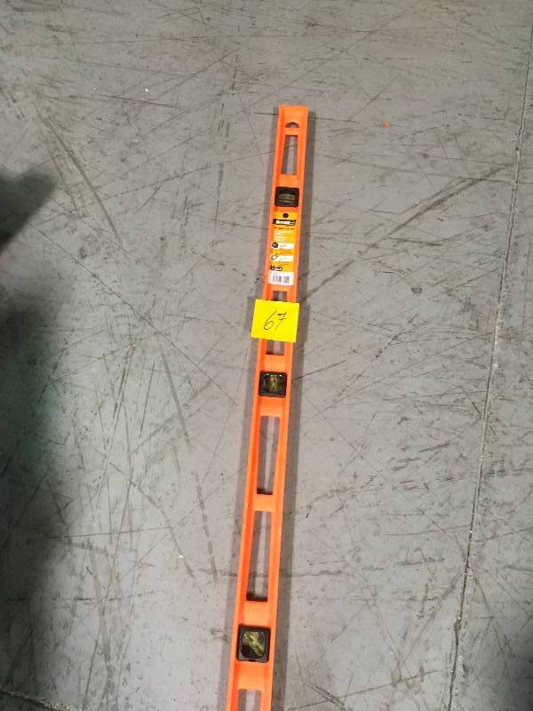 lot 67 image: Johnson 48 in. Structo-Cast Standard Level in good condition