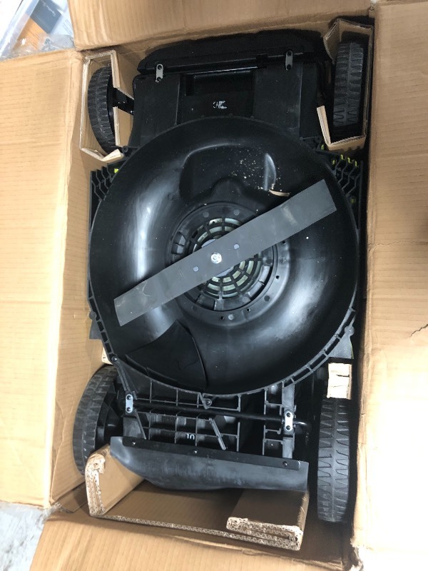 lot 115 image: Ryobi 16 in. 13 Amp Corded Electric Walk Behind Push Mower