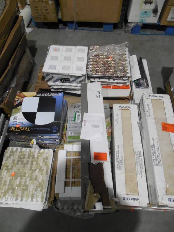 lot 10 image: Assorted Flooring  Tile lot