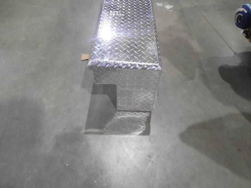 lot 30 image: Lund 60 in. Full Size Aluminum Side Mount Truck Box