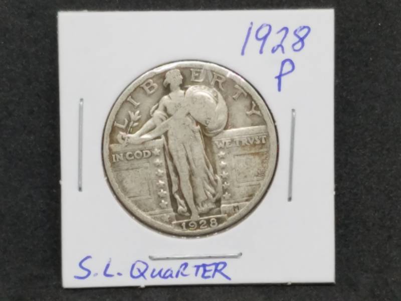 lot 43 image: 1928 - P Standing Liberty Quarter