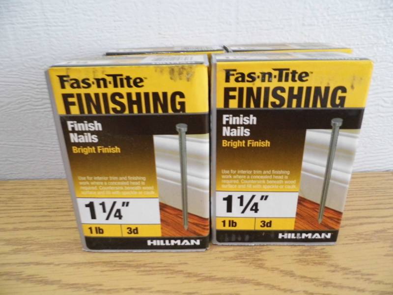 lot 2 image: Lot of 4 Fas-N-Tite Finishing Nails