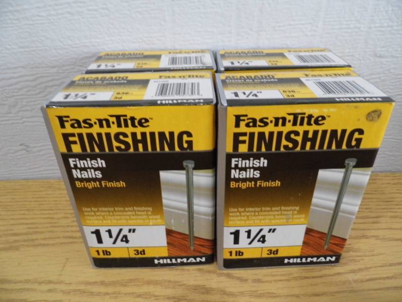 lot 3 image: Lot of 4 Fas-N-Tite Finishing Nails