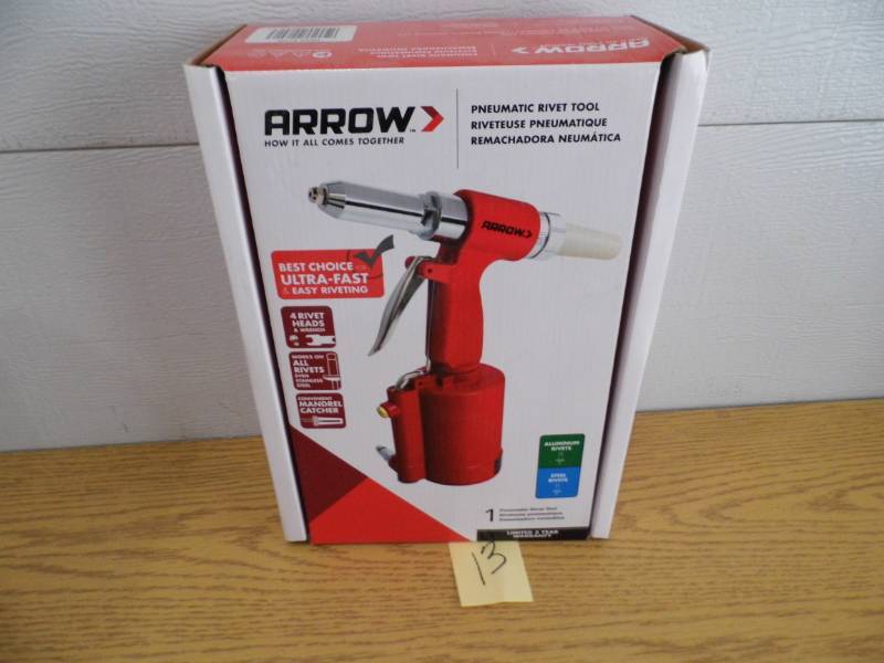 lot 13 image: Arrow Pneumatic Rivet Tool