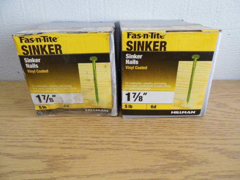 lot 47 image: Lot of 2 Fas-N-Tite Sinker Nails