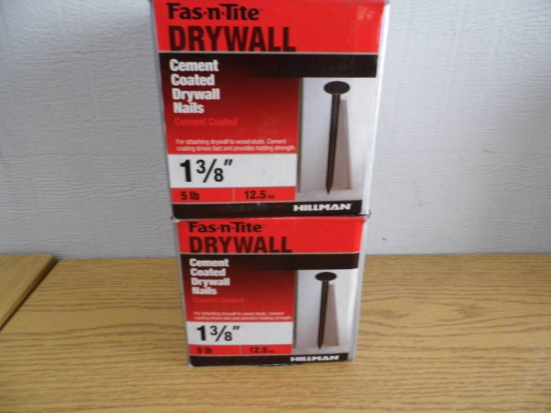 lot 50 image: Lot of 2 Fas-N-Tite Drywall Nails