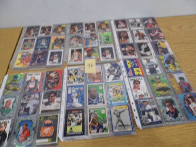 lot 96 image: Assorted Sports Cards