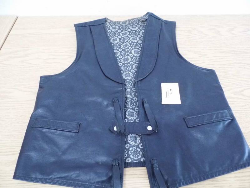 lot 110 image: Leather Vest