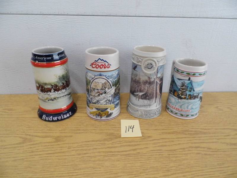 lot 114 image: Collector Beer Steins