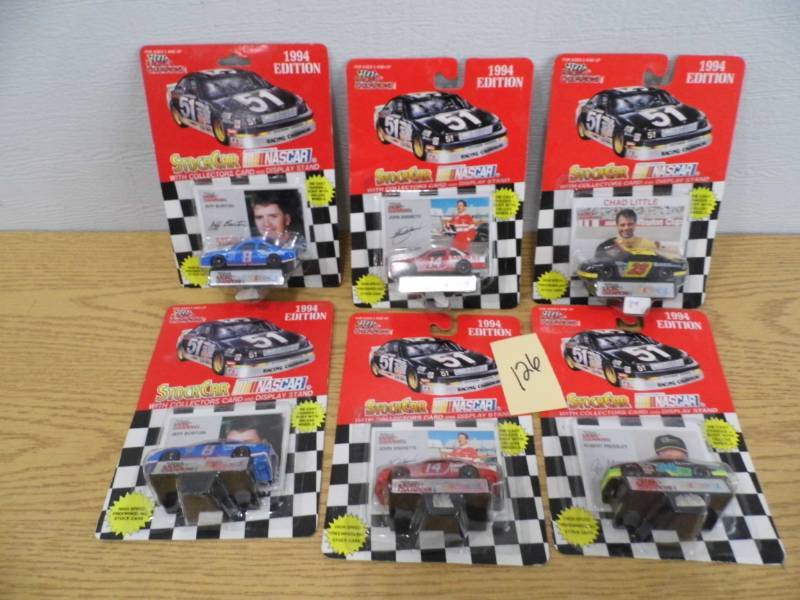 lot 126 image: Lot of 6 Nascar Cars
