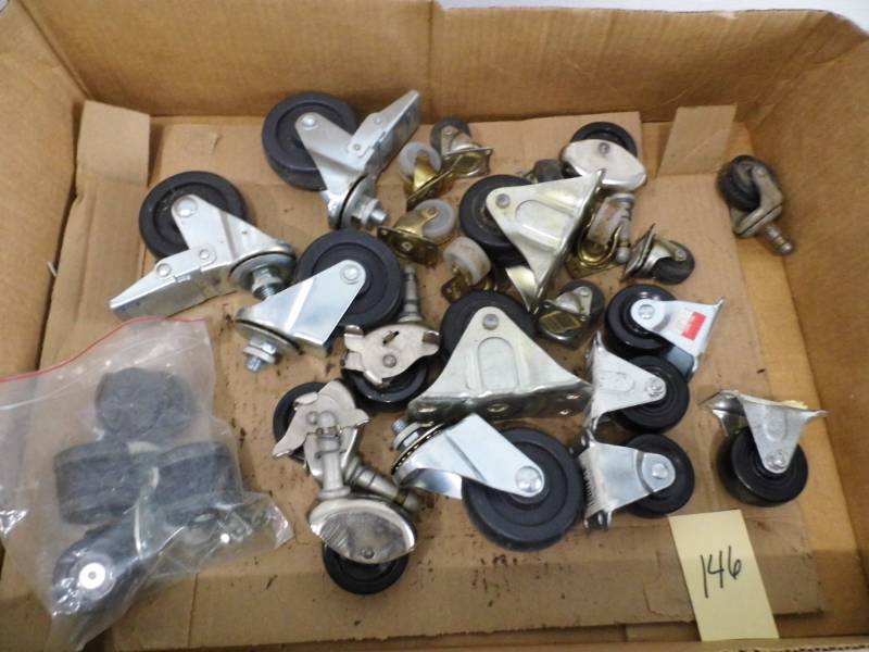lot 146 image: Casters  - Wheels