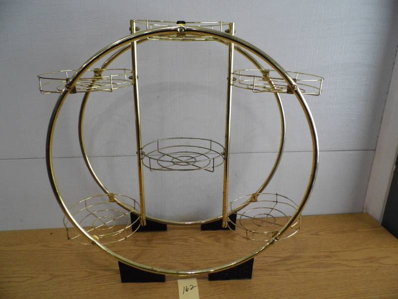 lot 162 image: Corner Shelf - Plant Stand