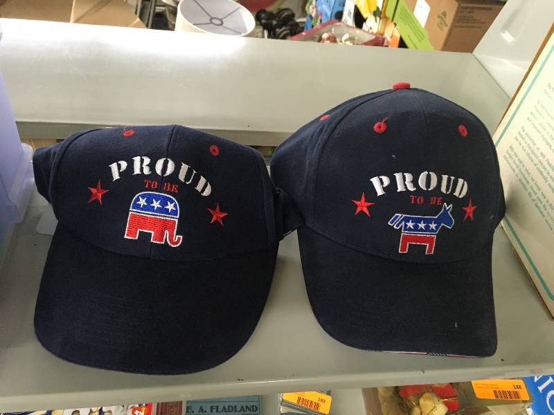 lot 186 image: Proud To Vote Hats