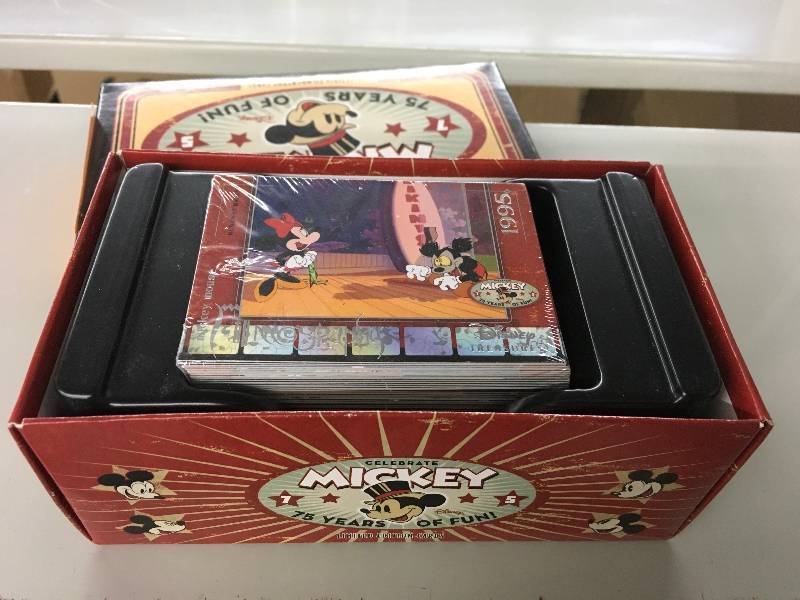 lot 206 image: Mickey Mouse Collectible Filmography Cards
