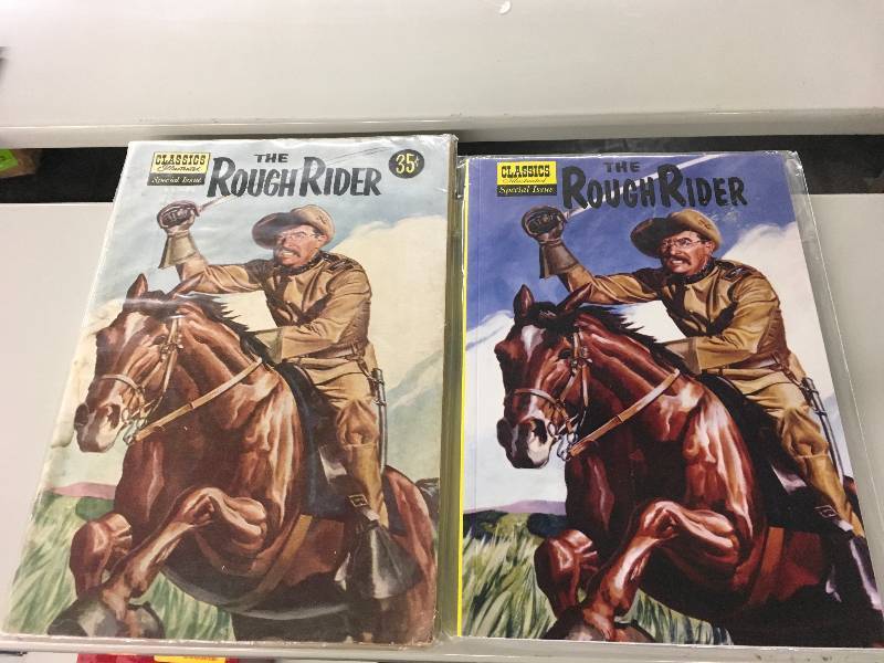 lot 220 image: Two Rough Rider Magazines