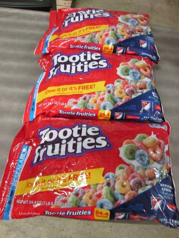 3 Bags Malt O Meal Tootie Fruities ...