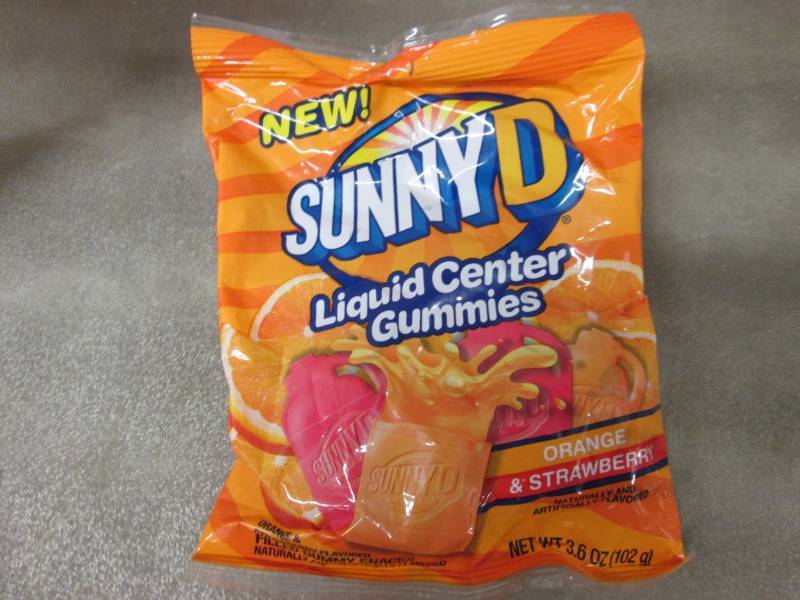 12- 3.6 oz Sunny D Gummies...