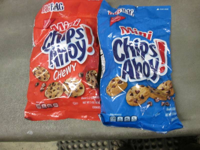 12 - 3 oz Chips Ahoy Minis...