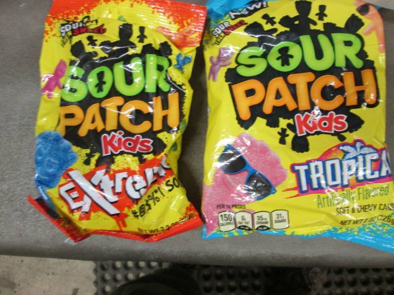 8- 8 oz Sour Patch Kids Candies...