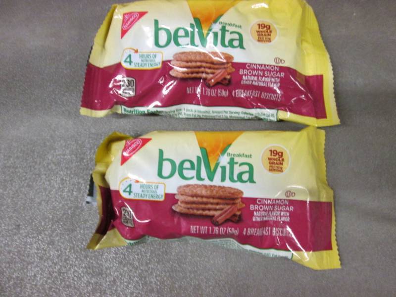 12- 1.76 Belvita Breakfast Bars...