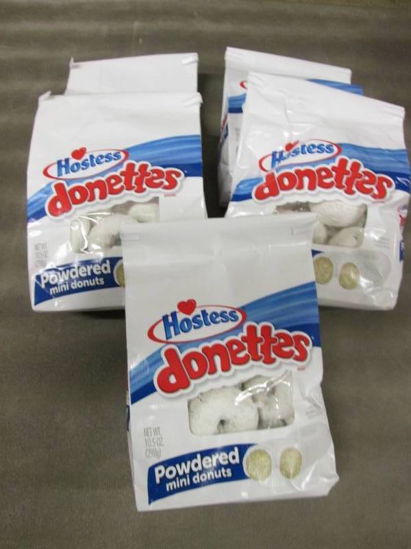 5 - 10.5 oz bags Hostess Donettes B...