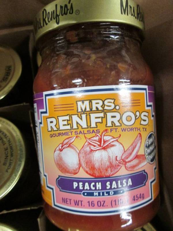 3 - 16 oz Jars Mrs. Renfros Peach ...