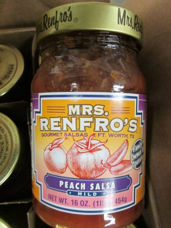 3 - 16 oz Jars Mrs. Renfros Peach ...