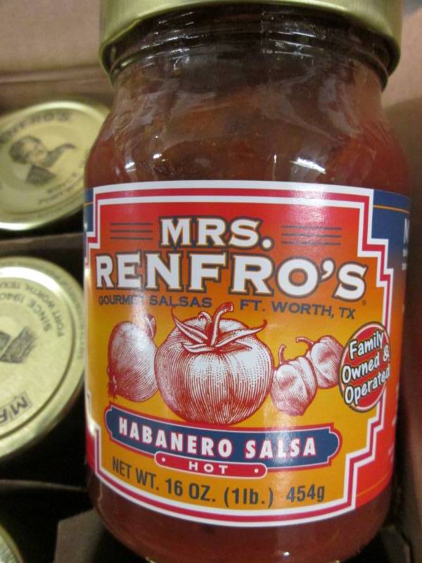 3 - 16 oz Jars Mrs. Renfros Habane...
